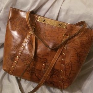 Patricia Nash map detail tote